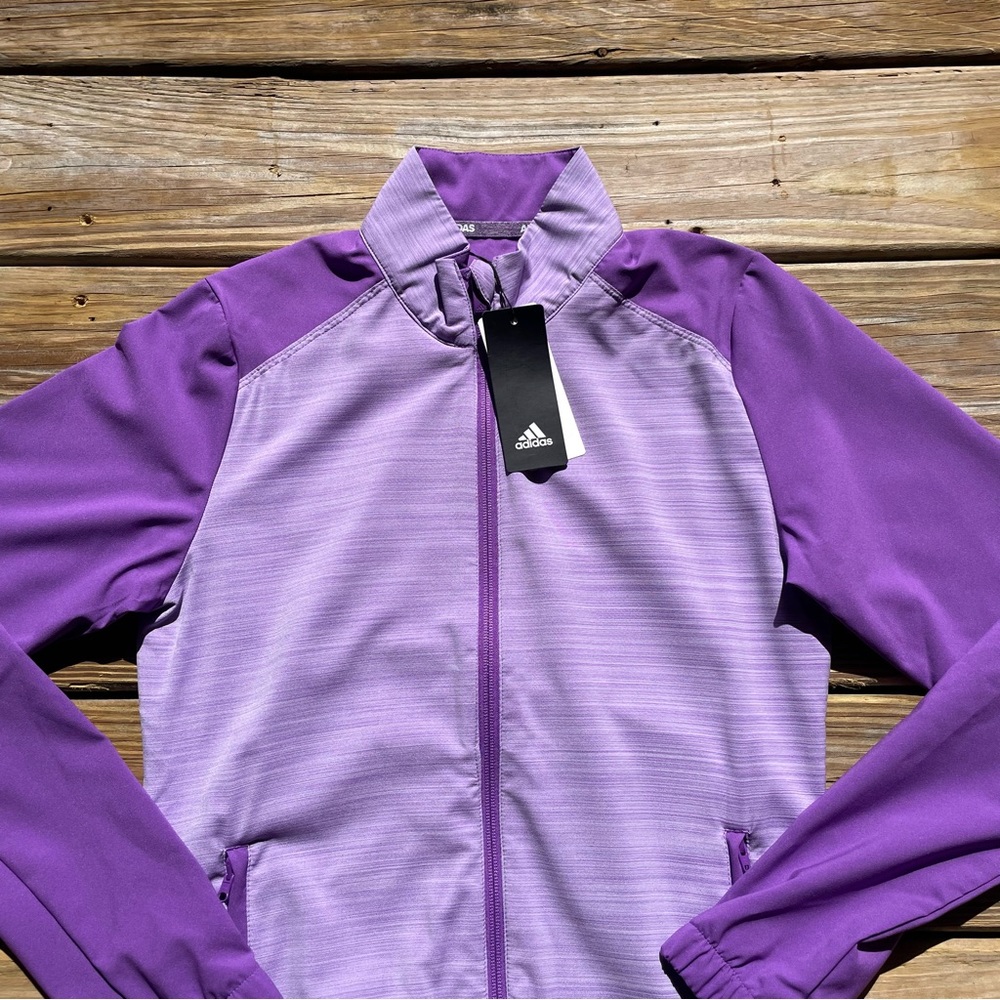 Adidas Athletic Purple Jacket - Picture 3 of 7